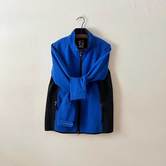 Noble Outfitters Equestrian Riding Jacket Dressage Trail Riding Royal Blue XL - Picture 15 of 15